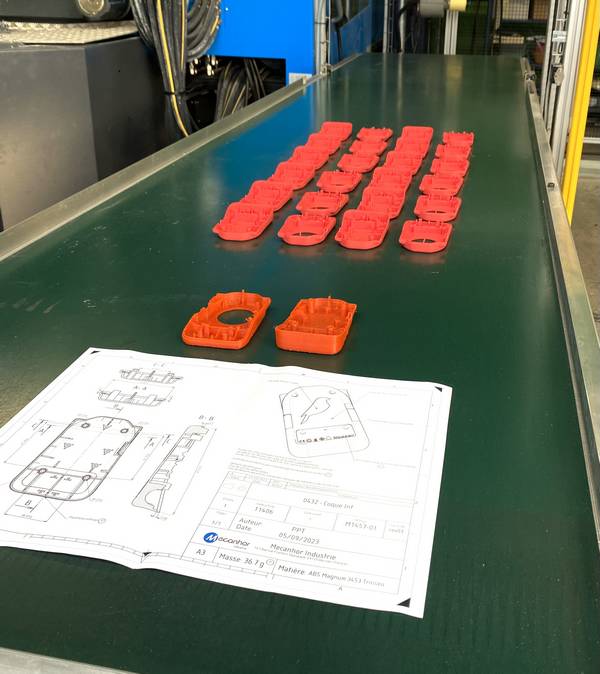 Industrialisation de pièce plastique